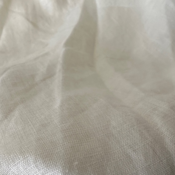 ZARA | Limited Edition Linen Cream Halter Dress with Fringe Boho Goddess - Picture 3 of 16